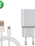 Xiaomi 18W Fast Charger Travel Adapter With USB-A to USB-C Cable