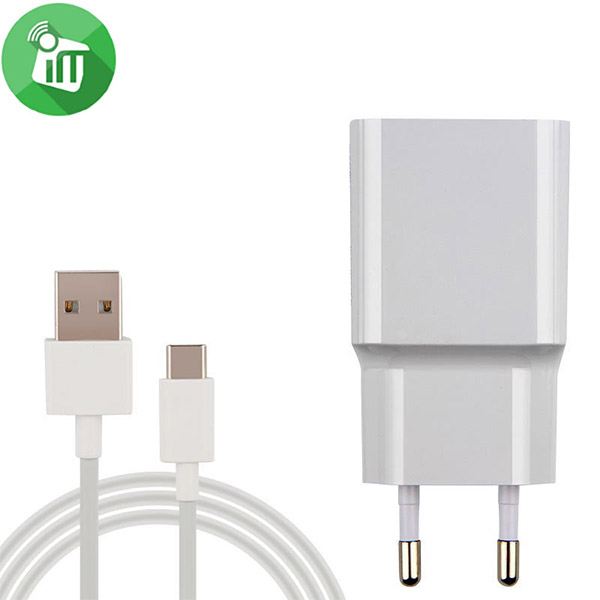 Xiaomi 18W Fast Charger Travel Adapter With USB-A to USB-C Cable