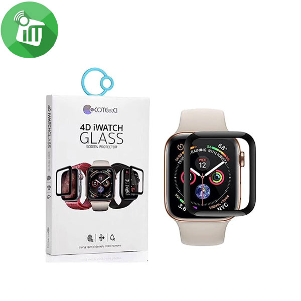 COTEetCI 4D Full Cover Glass Screen Protector For Apple Watch