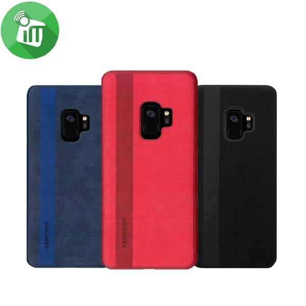 Crazy Horse Texture Leather TPU Back Cover For Samsung Galaxy S9