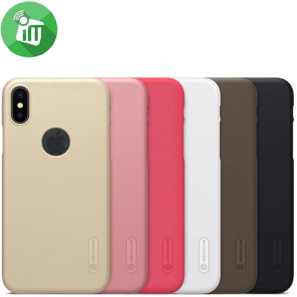 Nillkin Frosted Shield Back Cover For Apple iPhone X With LOGO Cutout