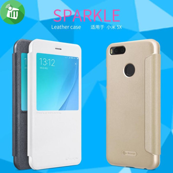 Nillkin Sparkle Leather Case For Xiaomi Mi A1