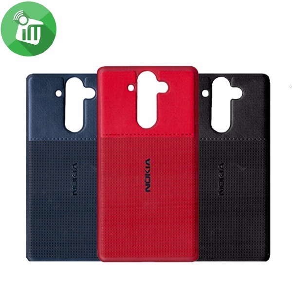Leather Back Cover For Nokia 9 TPU
