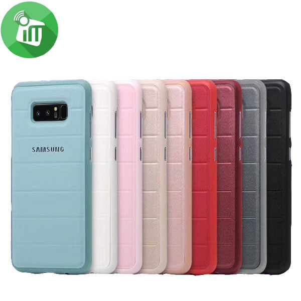 Leather Back Cover For Samsung Galaxy Note 8