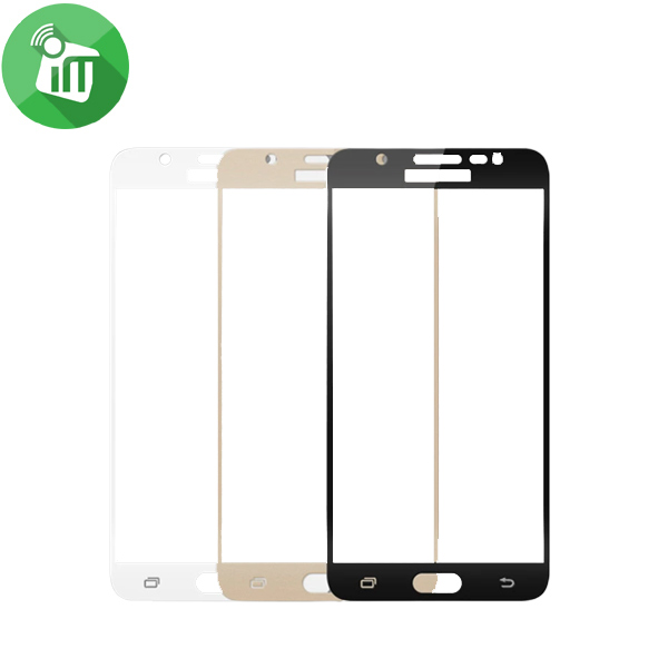 VMAX Silk-Screen Full Tempered Glass Screen Protector For Samsung Galaxy J7 Prime