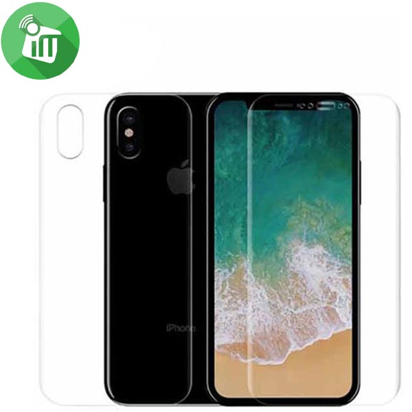 Vmax 3D Curved TPU Film 2 in 1 Screen Protector For Apple iPhone X