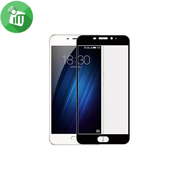Vmax Screen Protector 2.5D silk-print Full cover Tempered Glass For Meizu M5