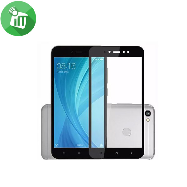 Vmax Screen Protector 2.5D silk-print Full cover Tempered Glass For Xiaomi Mi Note 5A Prime