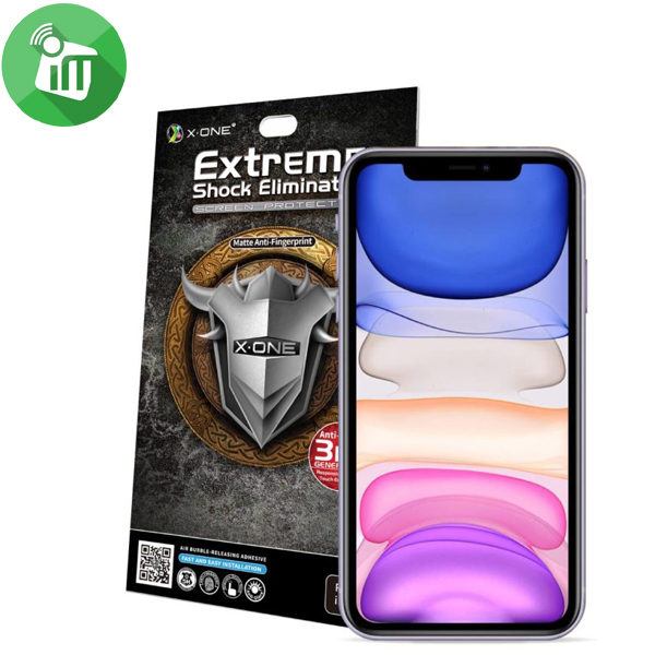 X.One Matte Extreme Shock Eliminator Screen Protector For Apple iPhone X