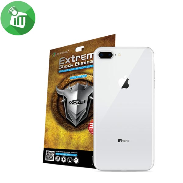 X.one Extreme Shock Eliminator Back Screen Protector For Apple iPhone 8 Plus