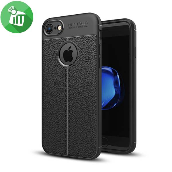 Auto Focus Soft TPU Leather Back Cover For iPhone 7 / 8 - Image 4