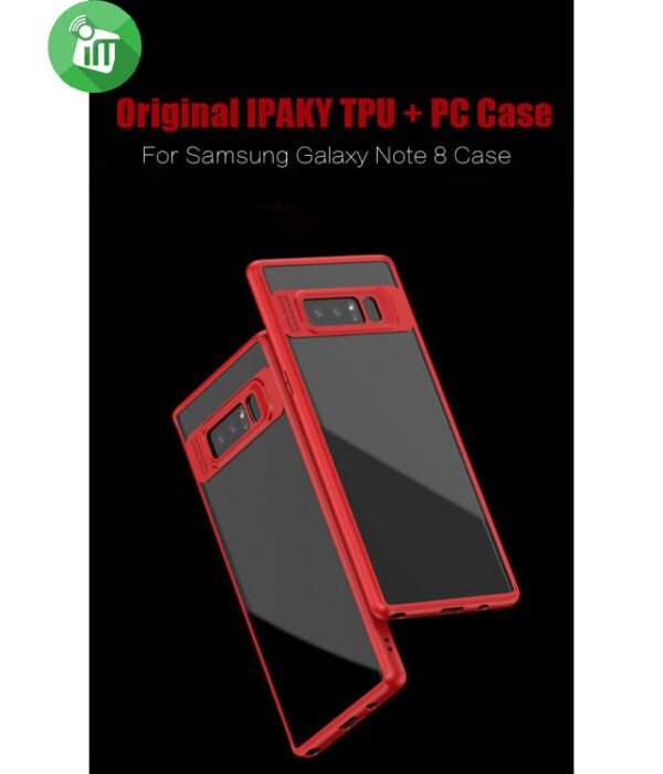 IPAKY Soft Silicone + PC Phone Cases For Samsung Galaxy Note 8