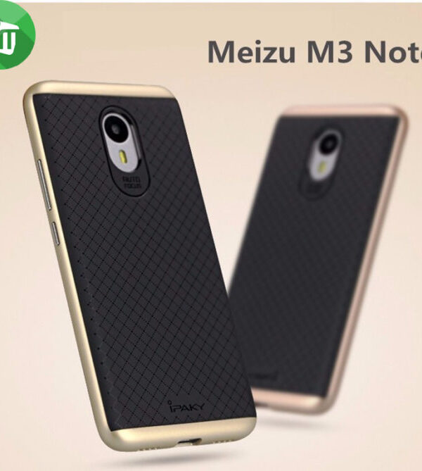 iPaky 2 In 1 Silicone Cover Back For MEIZU M3 NOTE