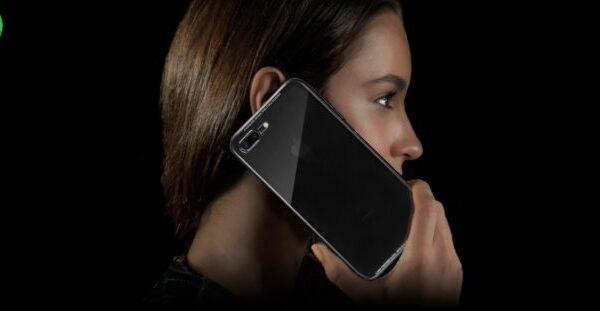 Maiger Tempered Glass Back Cover With Silicone TPU Frame For iPhone 7/8 Plus