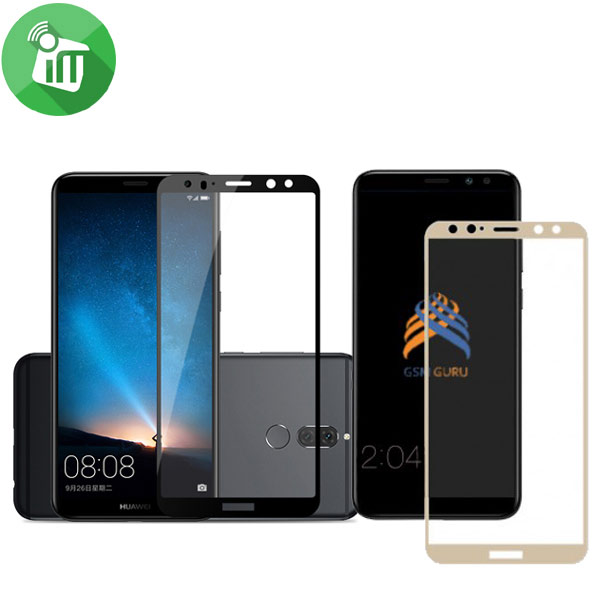 Vmax Screen Protector 2.5D silk-print Full cover Tempered Glass For Huawei Mate 10 Lite