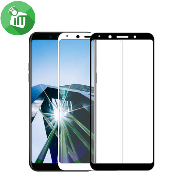 iScreen Silk-Screen Full Tempered Glass Screen Protector For Oppo F5
