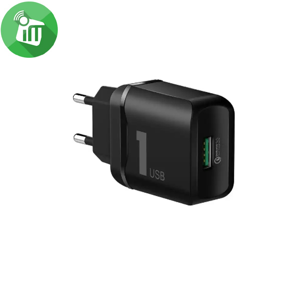 Rock T12 Single Port QC3.0 Travel Fast Charger