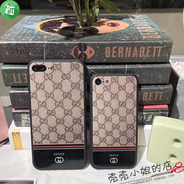 ST GUCCI Blue Ray Glass Case For iPhone 7 / 8 Plus