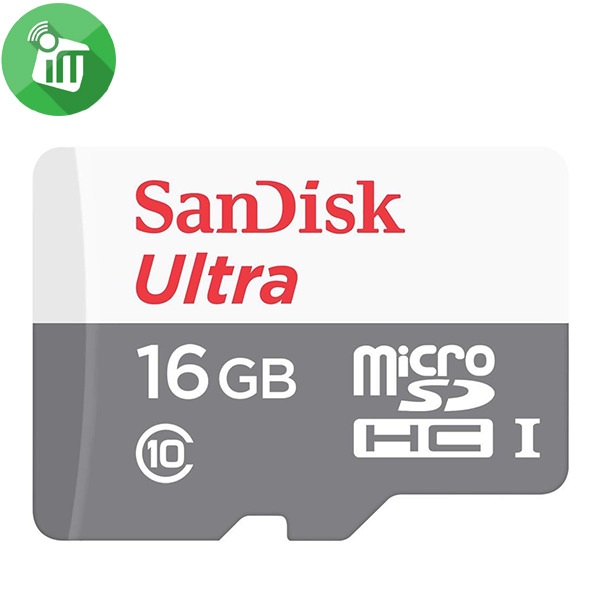 SanDisk Ultra 16GB microSDHC UHS-I Card 80MB/s