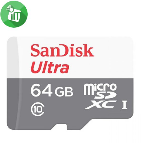 SanDisk Ultra 64GB microSDHC UHS-I Card 80MB/s