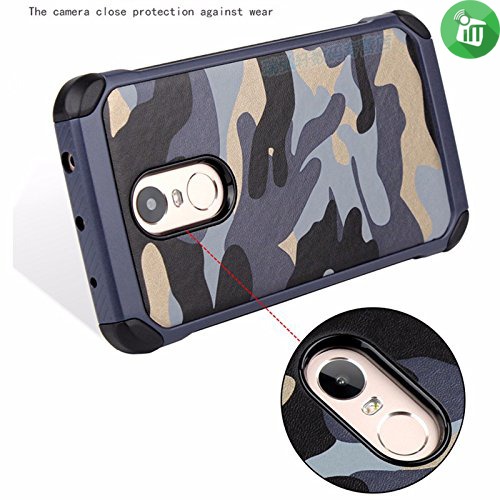 Camouflage ShockProoF Armor Back Cover For Xiaomi Redmi Note 4