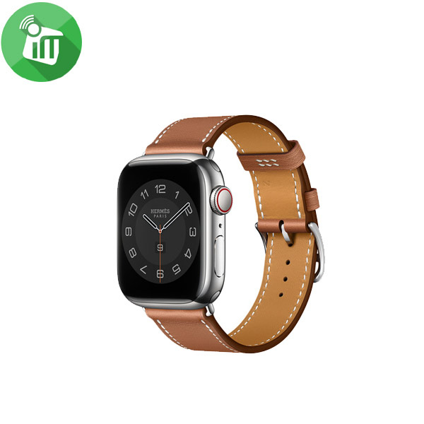 Hermes Leather Single Tour Band For iWatch (44/45/46/49mm)