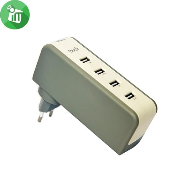 budi M8J301E Home Charger 6 USB Ports