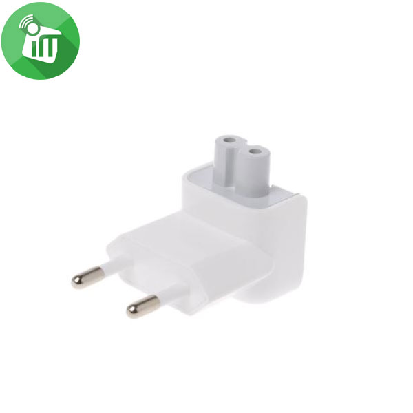 Apple EU Plug Power Adapter Converter to AC plug to EU style