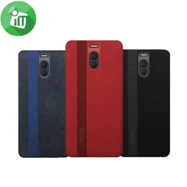 Crazy Horse Texture Leather TPU Back Cover For Meizu M6 Note