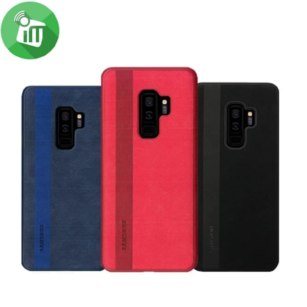 Crazy Horse Texture Leather TPU Back Cover For Samsung Galaxy S9 Plus