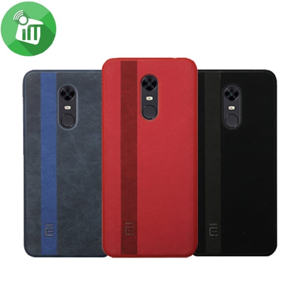 Crazy Horse Texture Leather TPU Back Cover For Xiaomi Redmi 5 Plus