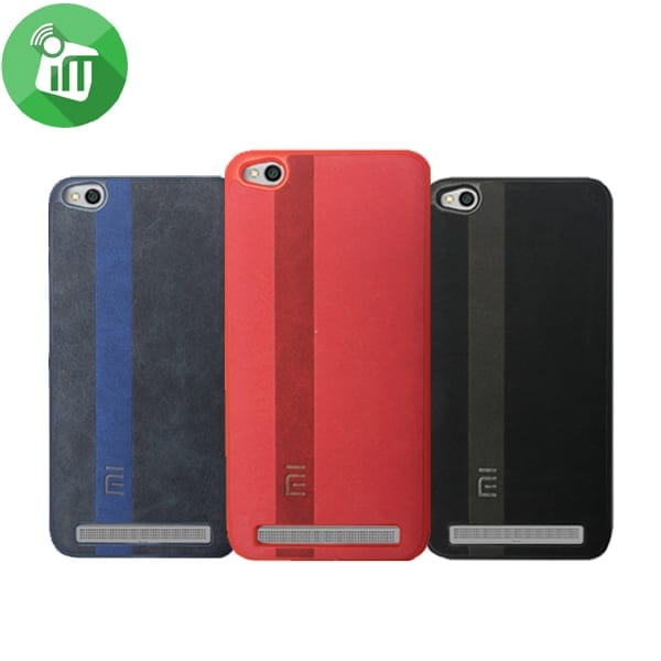 Crazy Horse Texture Leather TPU Back Cover For Xiaomi Redmi 5A