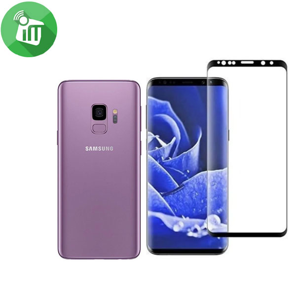 Vmax Full-Cover Version 3D Curved Case-TPU Screen Protector For Samsung Galaxy S9