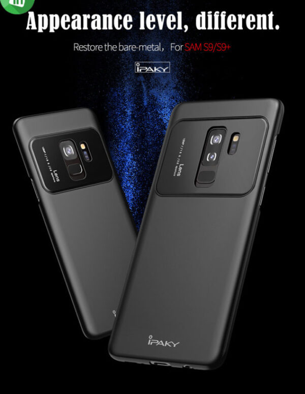 IPAKY PC Glass Series Case Cover For Samsung Galaxy S9