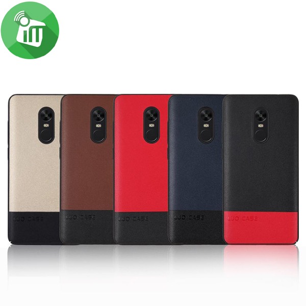 LUO Color Matching Series Leather PC Back Cover For Xiaomi Redmi 5 Plus