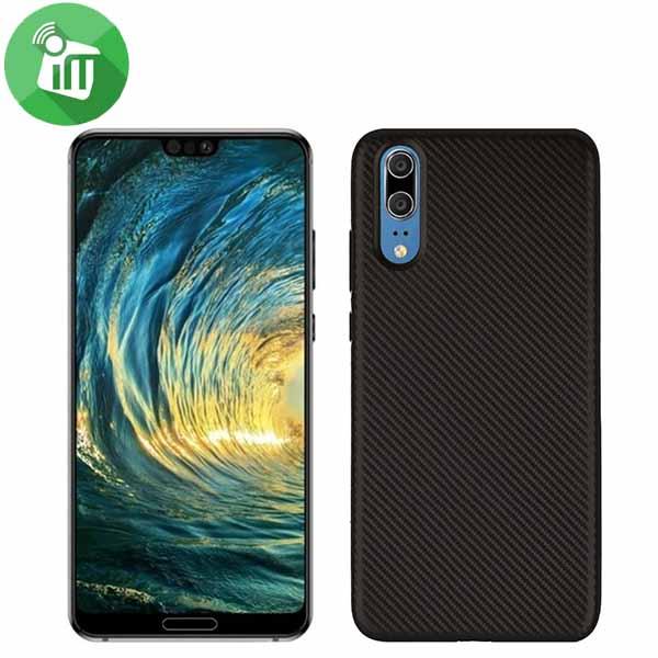 i-Zore Carbon Fiber Tpu Back Cover for Huawei P20 - Image 2