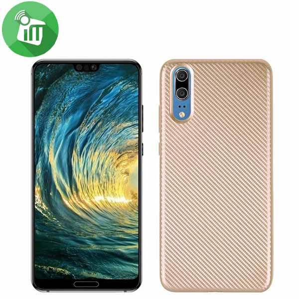 i-Zore Carbon Fiber Tpu Back Cover for Huawei P20