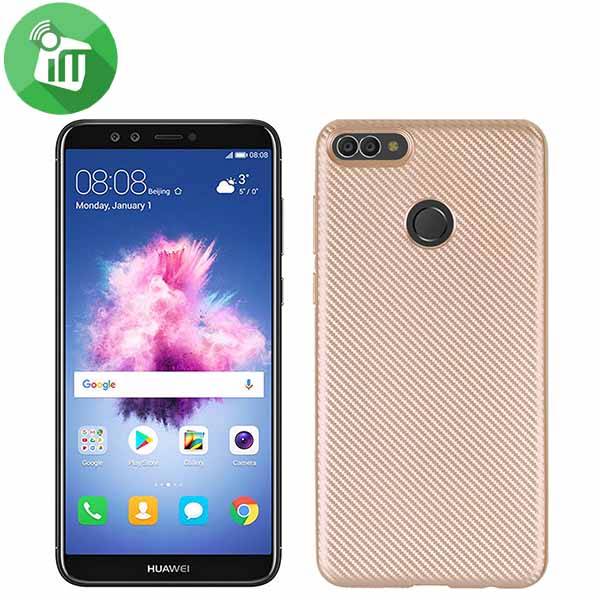 i-Zore Carbon Fiber Tpu Back Cover for Huawei y9 2018