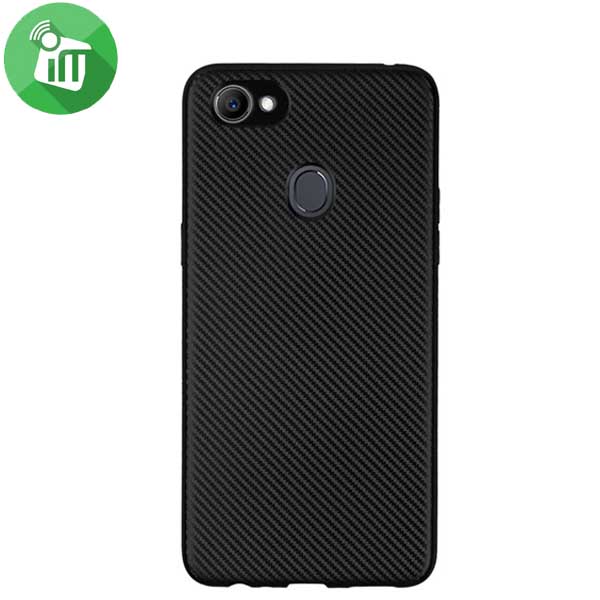 i-Zore Carbon Fiber Tpu Back Cover for OPPO F7