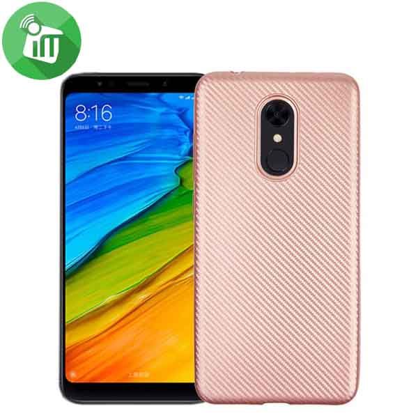 i-Zore Carbon Fiber Tpu Back Cover for Xiaomi Redmi 5 Plus