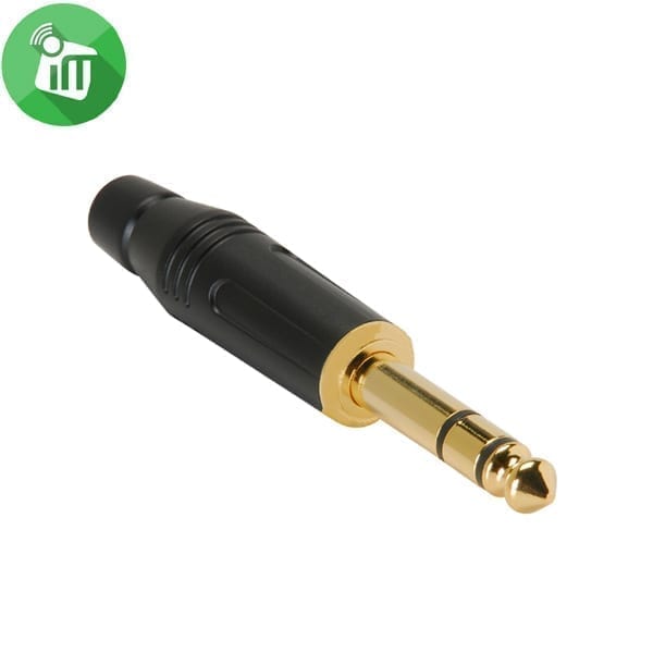 6.35mm 1/4 Inch Mono Male Plug Soldering Adapter Audio Connector