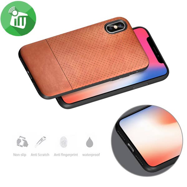 LUO Bee Hole Series Leather TPU Back Cover For Xiaomi Redmi 5 Plus