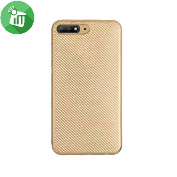 i-Zore Carbon Fiber Tpu Back Cover for Huawei Y6 (2018)
