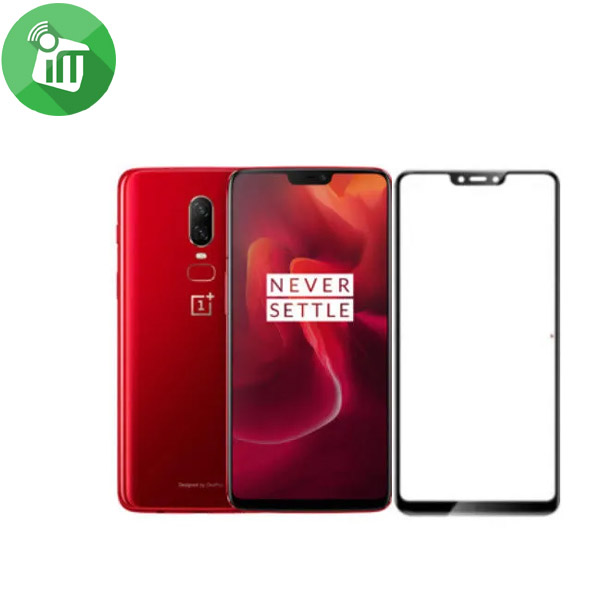 iScreen 5D Full Glue Glass Screen Protector For OnePlus 6