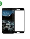 Vmax Screen Protector 2.5D silk-print Full cover Tempered Glass For Samsung Galaxy J4 (2018)