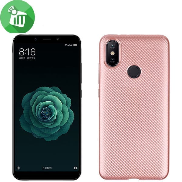 I-ZORE Carbon Fiber Series Back Cover For Xiaomi Redmi S2