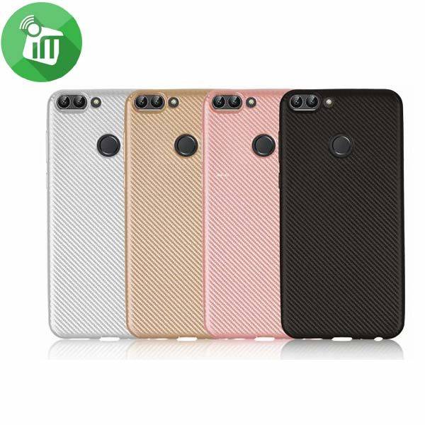 I-ZORE Carbon Fiber Series Back Cover For Huawei P smart / Enjoy 7S