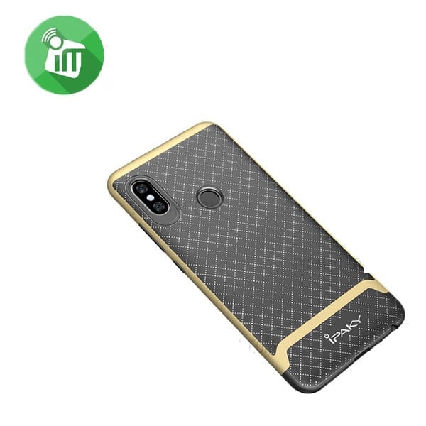 IPAKY 2 In 1 Silicone Case Cover For Xiaomi Redmi Note 5 / Note 5 Pro - Image 4