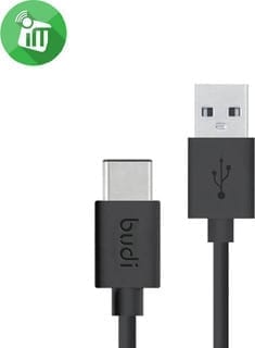 Budi M8J150T09 TYPE-C To USB Charge/Sync Cable (3M)(2.4A)