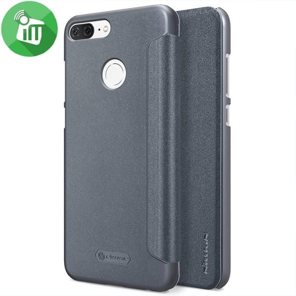 Nillkin Flip Cover Sparkle Leather Case For Huawei Honor 9 Lite